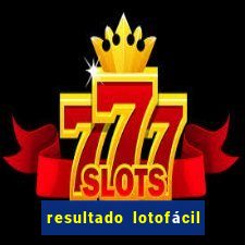 resultado lotofácil só matemática
